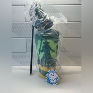 💚New AMC Exclusive Wicked For Good Movie Cup, Lid, Topper, Straw Green Elphaba💚